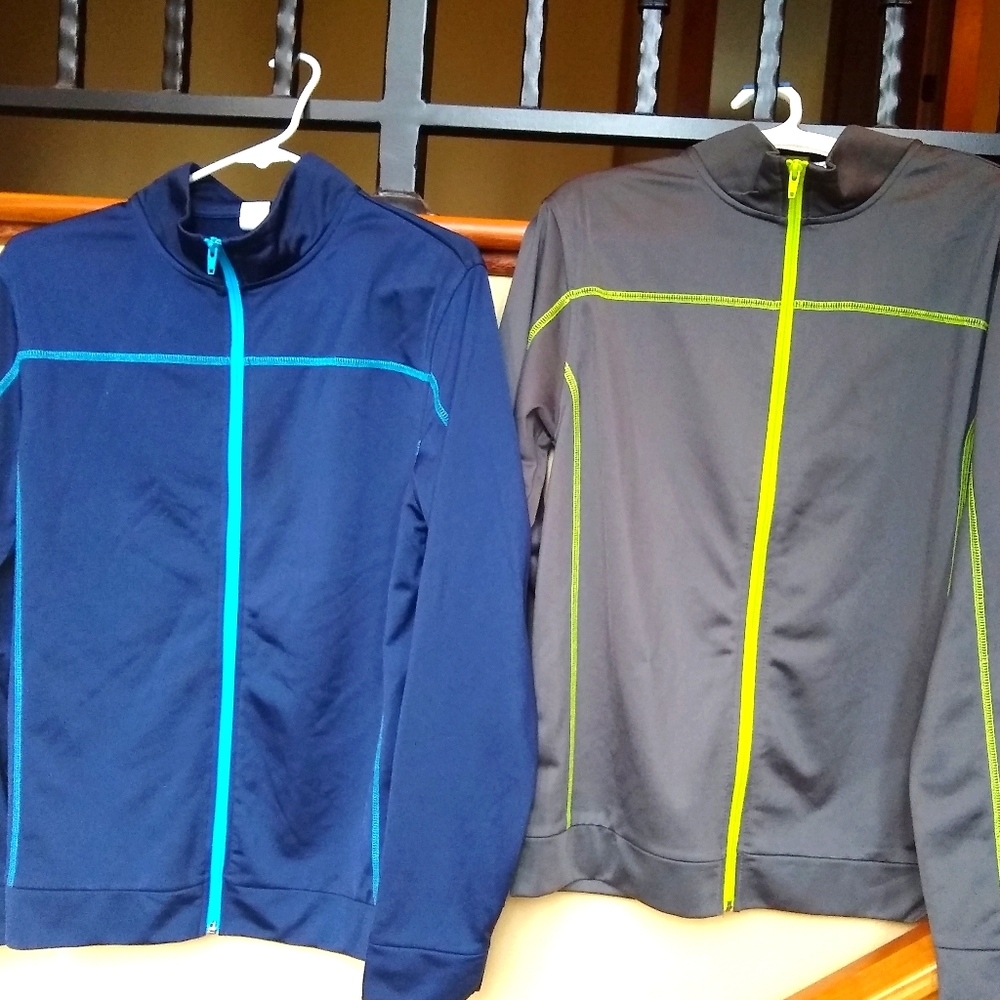 3/$25. Set of two youth boys jackets, shirts